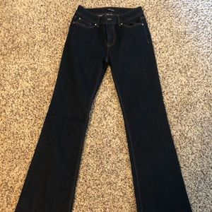 White House black market skinny flare jean
